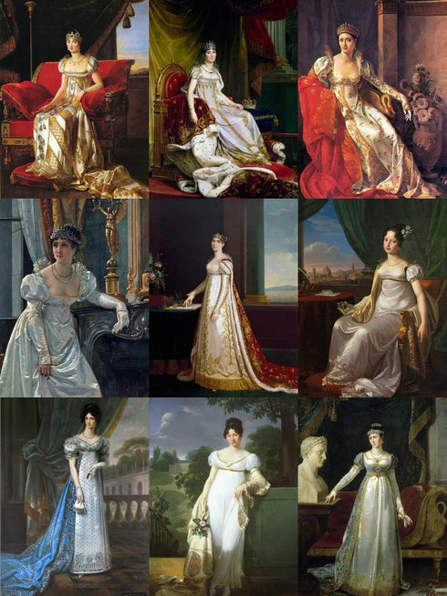 Custom Regency Era Dress - Ball Gown Dress - Bridgerton Dress and Regency Dress Plus Size
